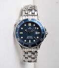 Omega Seamaster 300M Quartz Golden Eye 007 2541.80 Men's Blue Watch