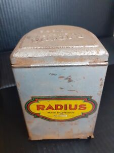 Rare Vintage Gasoline Camp Stove Radius Camper Van Camping Home Collector