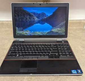 Dell Latitude E6520 Laptop Intel Core i5-2520M 8GB RAM 250GB HDD Windows 10 Pro