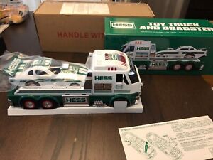 2016 HESS Toy Truck and Dragster in Box with Original Packaging NEW