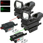 Reflex Red Green Dot Sight   Scope With Red Laser Holographic 4 Reticles
