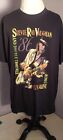 Stevie Ray Vaughan & Double Trouble LIVE ALIVE Tour 1986 Black 4x Men’s T Shirt