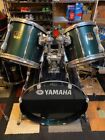 Yamaha Stage Custom 8 Piece Acoustic Drum Kit Including Cymbals - Emerald