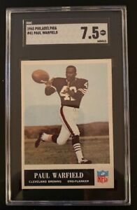 Paul Warfield rookie card 1965 7.5 Dolphins Browns Buckeyes