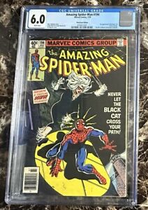 Amazing Spider-Man #194 CGC 6.0 Newsstand Edition - White Pages! 1st Black  Cat!
