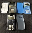 Texas Instruments Calculator Lot Of 3 Includes TI-34II, TI30xIIs, TI-30xA USED