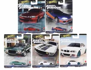 🔥🔥Hot Wheels Premium Fast and Furious Set 2024 HNW46 Case F