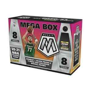 🏀 2020-21 PANINI MOSAIC NBA BASKETBALL SEALED NEW MEGA BOX LAMELO HOLO AUTO 🔥
