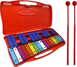 Soulmate Xylophone Glockenspiel 25 Notes Xylophone for Kids Professional Music