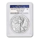 2022-(W) $1 Silver Eagle PCGS MS70 First Day of Issue West Point American coin