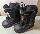 Ride Rook Snowboard Boa Boots Black Men's Size 8 NEW