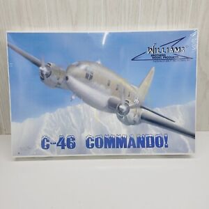 Williams Brothers C-46 Commando Airplane Model Kit 1/72 0050-72546-01 -sealed