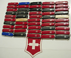 LOT of 50 VICTORINOX 58mm CLASSIC & SD MULTI-FUNCTION SWISS ARMY POCKET KNIVES