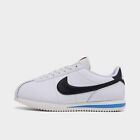 NIB Nike Women's Cortez Sneakers Shoes - DN1791 100 White/Black/Light Blue
