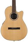 Ovation Applause AB24CC-4S Mid-Depth Classical Acoustic-electric Guitar -