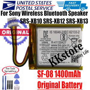 1400mAh Original Battery For Sony SRS-XB10 SRS-XB12 SRS-XB13 SRS-XB100 Speaker