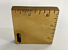 Vintage Brass Paper Weight 14 Once  Ruler / Level Solid Brass Price is for 1