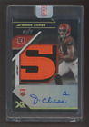 2021 Panini Xr Black Ja'Marr Chase RpA RC Rookie Bengals Logo Patch AUTO 1/1