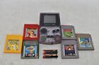 Nintendo Gameboy Color Clear Purple Console w/Games (Tested & Working) (Z2085G)