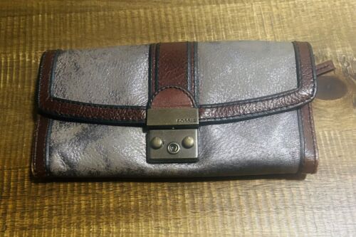 FOSSIL Leather Long Wallet  8