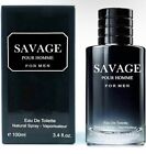Savage cologne for Men- 3.4 Oz Men's Eau De Parfum. Men's Casual Cologne
