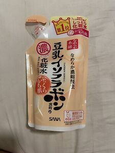 SANA Nameraka Honpo Soy Milk Moisturizing Lotion Toner 180 ml. Japan Refill