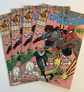 1990 Aug #336 Marvel Comic - Amazing Spider Man - Lot of 4