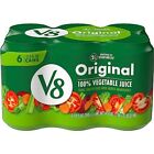 V8 Original 100% Vegetable Juice 11.5 fl oz Can Pack of 6