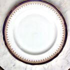 AYNSLEY LEIGHTON COBALT - DINNER PLATE - 10.5” -Wavy Edge,  Made in England