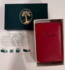 Mini-Magic Wallet Levenger Red Leather Cache