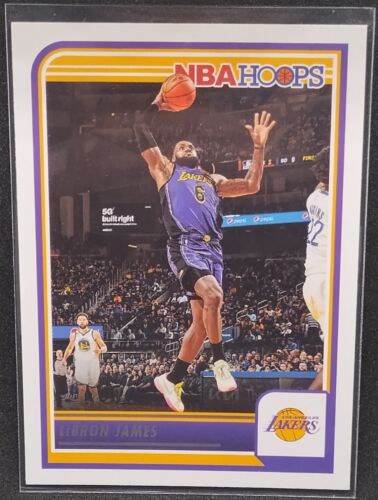 LeBron James Los Angeles Lakers 2023-24 Hoops Winter #52 Card