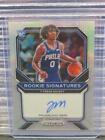 New Listing2020-21 Prizm Tyrese Maxey Rookie Signatures Silver Prizm Auto RC #RS-TMX 76ers