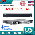 Original Dahua 32CH 16PoE NVR 4K IP Network Video Recorder CCTV NVR4232-16P-4KS2