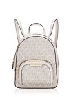 Michael Kors Jaycee XS Convertible Zip Pocket Backpack Bag Vanilla Light Cream