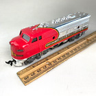Bachmann HO Scale SANTA FE Diesel Locomotive 307! Silver Chrome Red Train Engine