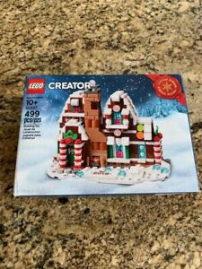 Lego 40337 Mini Gingerbread House Christmas Set Brand New Factory Sealed