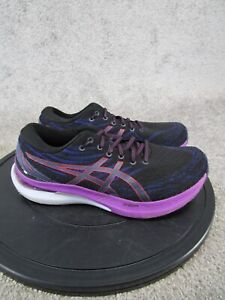 Asics Gel Kayano 29 Womens Size 10 Black Purple Running Shoes Sneakers