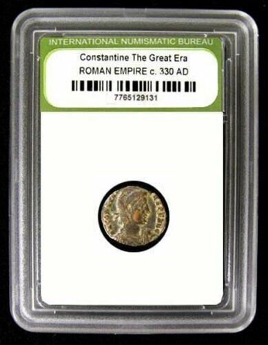 High Quality Constantine the Great Era Ancient Bronze Coin c330 AD