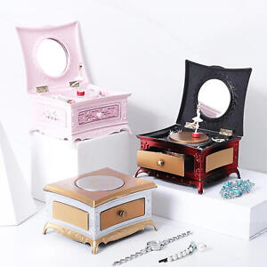 Ballerina Music Box Ballerina Jewelry Organizer Ballerina Wind-Up Music Box
