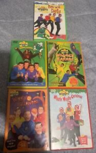 The Wiggles 5 DVD Lot