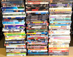 Wholesale Lot of 50 Used VG Movie DVDs Assorted Bulk Bundle Free Shipping!