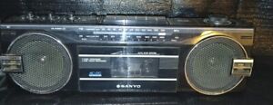 Sanyo M7770K 4 Band Radio Cassette Player Recorder Boombox Made In Japan Read