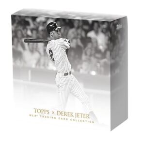 NEW 2020 Topps X Derek Jeter Baseball Cards Factory Sealed Box/Pack