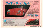Porsche 356A Replica Kit Car FIBERFAB Speedster 1988 Vintage Print Ad Original