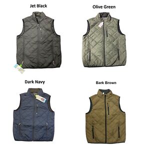 Free Country Men's Lightweight Sleeveless Quilted Trail Creek Puffer Vest