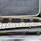 Vintage B.F. KITCHING by LUDWIG DRUM 25 note XYLOPHONE with Case & Mallets