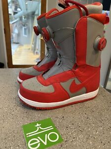 Nike Zoom Force 1 ZF1 Boa Snowboard Boots Size 8.5 NN