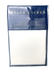 Ralph Lauren 464 Percale Extra Deep Fitted Sheet Up To 21