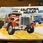 AMT Peterbilt California Hauler 359 Semi Truck Model Kit Retro Deluxe 1:25 2014