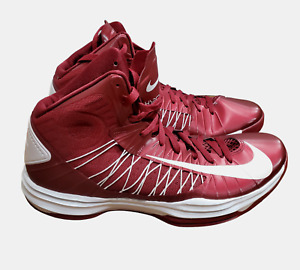 Nike Hyperdunk 2012 TB Team Red White Athletic Shoes Mens US 15 524882-603 EUC